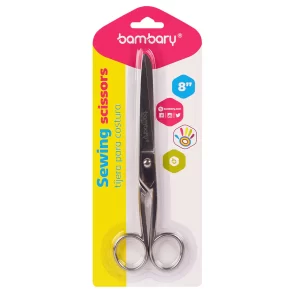 ART SUPPLIES BAMBARY SCISSOR SEW IN STAINLESS STEEL 8"