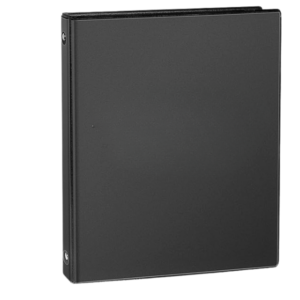 BINDER REGULAR O-RING 1'' BLACK