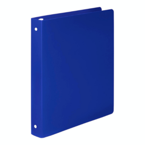 BINDER REGULAR O-RING 1'' BLUE