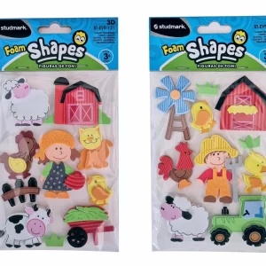 ART SUPPLIES STUDMARK FOAM SHAPES FARM