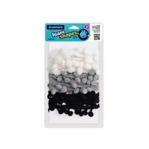 ART SUPPLIES STUDMARK POM POM TRIM 3PCS