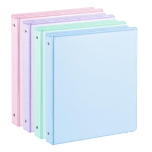 BINDER REGULAR O-RING 1'' ASSORTED (PASTELS)