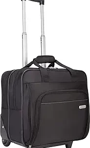 BAG COMPUTER LAPTOP ROLLING BRIEFCASE 15.6 WATER RESISTANT