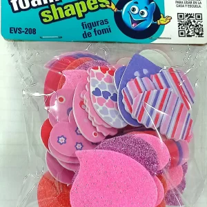 ART SUPPLIES STUDMARK FOAM SHAPES HEARTS