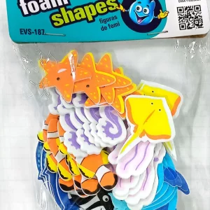 ART SUPPLIES STUDMARK FOAM SHAPES TROPICAL FISH