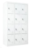 FURNITURE LOCKER IGO 12-DOORS 4-TIER STEEL H1800*W900*D400MM