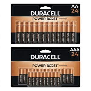 BATTERIES DURACELL AAA (4) 48 PER CASE