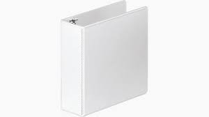 BINDER REGULAR O-RING 3'' WHITE