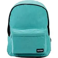 BAG SCHOOL CENTRUM BACKPACK GREEN/BEIGE 86912/3
