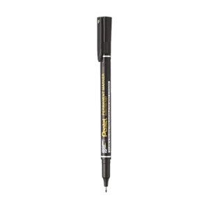 MARKER PENTEL PERMANENT EXTRA FINE POINT BLACK INK
