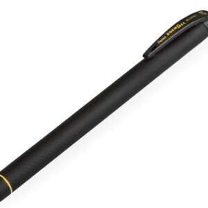 RETRACTABLE PENTEL ENERGEL ROLLER PEN KURO BLACK INK 0.7MM