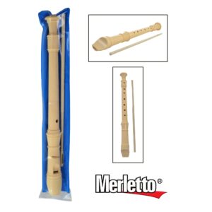ART SUPPLIES MERLETTO ABS FLUTE WITH CLE
