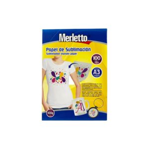 ART SUPPLIES MERLETTO A3 SUBLIMATION PAPER 100 SHEETS