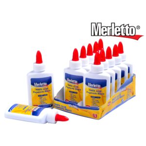 ART SUPPLIES MERLETTO LIQUID WHITE GLUE 100g