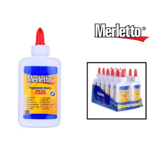 ART SUPPLIES MERLETTO LIQUID WHITE GLUE 125G