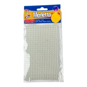 ART SUPPLIES MERLETTO ADHESIVE BEADS 4mm