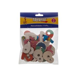 ART SUPPLIES MERLETTO FOAM STICKER NUMBERS