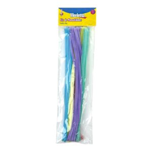 ART SUPPLIES MERLETTO 30-PIECE PIPE CLEANER SET 6MM 30CM 5 ASSORTED COLORS