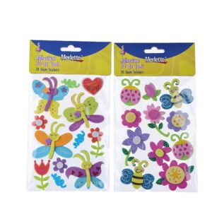 ART SUPPLIES MERLETTO 3D FOAM STICKER - BUTTERFLY