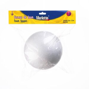 ART SUPPLIES MERLETTO FOAM MOLDS, 1 PIECE, 15CM (BALL)