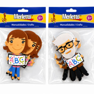 ART SUPPLIES MERLETTO STICKERS MASTER FOAM