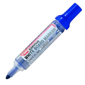 MARKER PENTEL WHITEBOARD EASYFLO CHISEL POINT BLUE INK