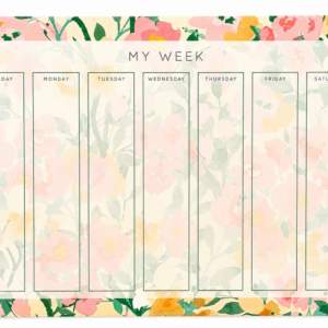 ART SUPPLIES MERLETTO PLANNER  WEEKLY WITHSHRINK 72PCS/CTN