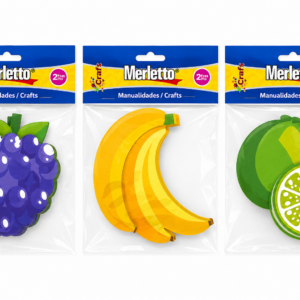 ART SUPPLIES MERLETTO STICKERS 2PCS IN OPP BAG WITH HEADER CARD Pb