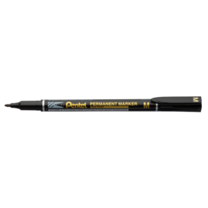 MARKER PENTEL PERMANENT FINE POINT BLACK INK