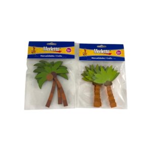 ART SUPPLIES 3PCS FOAM SHAPES IN OPP BAG WITH HEADER CARD