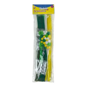 ART SUPPLIES 80PCS CREATIVE CARFT SET IN OPP BAG WITH HEADER