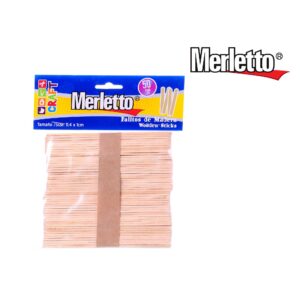 ART SUPPLIES NATURAL WOOD STICKS 50PCS