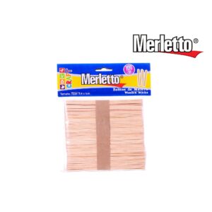 ART SUPPLIES NATURAL WOOD STICKS 100PCS