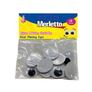 ART SUPPLIES OVAL MOVING EYES PACK