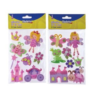 ART SUPPLIES 3D FOAM STICKERS ON PET SHEET IN OPP BAG WITH HE