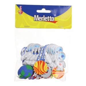 ART SUPPLIES  FOAM STICKERS (SPACE) 42PCS