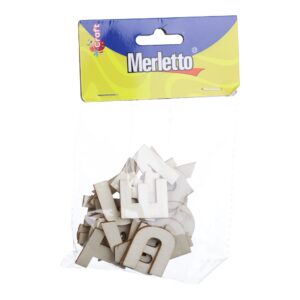 ART SUPPLIES WOODEN SHAPES (LETTERS) 31PCS