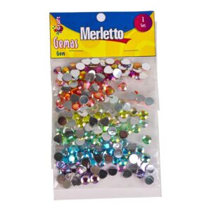 ART SUPPLIES BLING STICKERS IN POLY BAG 6PK WITH L-CARD PACKING